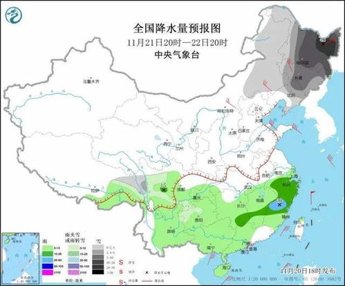 全国冰冻线进程图：揭秘中国冬季的“冰封之旅”