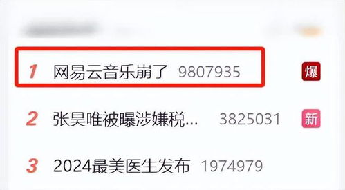 网易云音乐崩了？真相大揭秘！