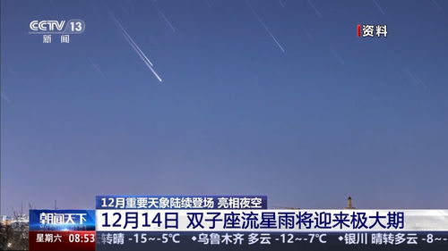 2024年度最后一场流星雨来了！我和你一起迎接这场浪漫的天象奇观