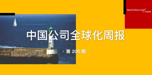 中国公司全球化周报 | 美团小象超市、无人机业务出海中东