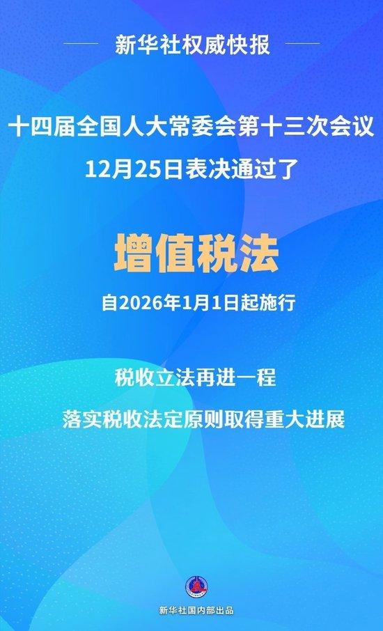 解读2026年增值税法：我们生活将迎来哪些变化？