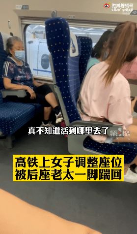 高铁调座风波：女子遭遇老人拳打头部，文明出行谁之责？