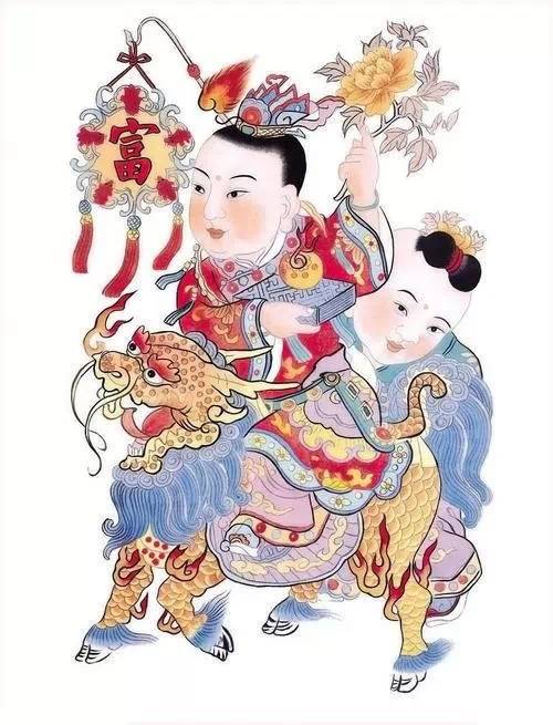 一分钟，从春节年画看中国百年发展历程