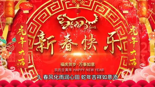 蛇年祝福语大赏：让您的新年充满智慧与吉祥