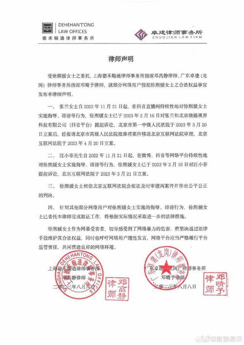 张兰汪小菲抖音直播间被封禁：一场流量与规则的博弈