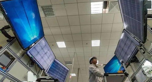 光伏板生产场景