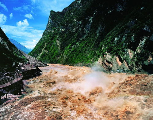 虎跳峡美景