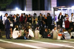 平民因战火而避难