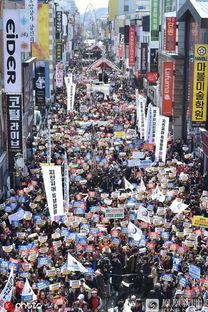 韩国街头民众反应