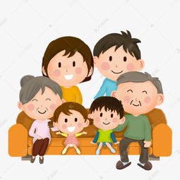 一家人团聚的照片