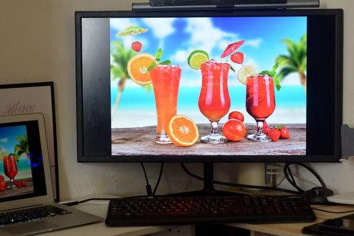 一台老旧电脑屏幕