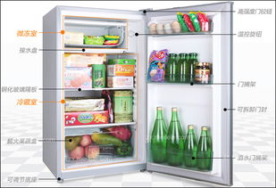 冰箱内部结构图