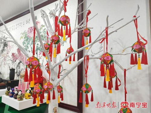 非遗手工艺品展示