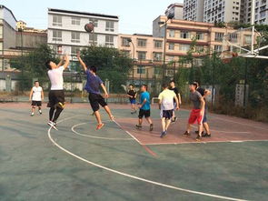 球场上的激烈对抗