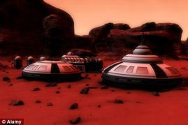 火星基地概念图