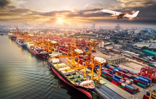 港口恢复重建画面